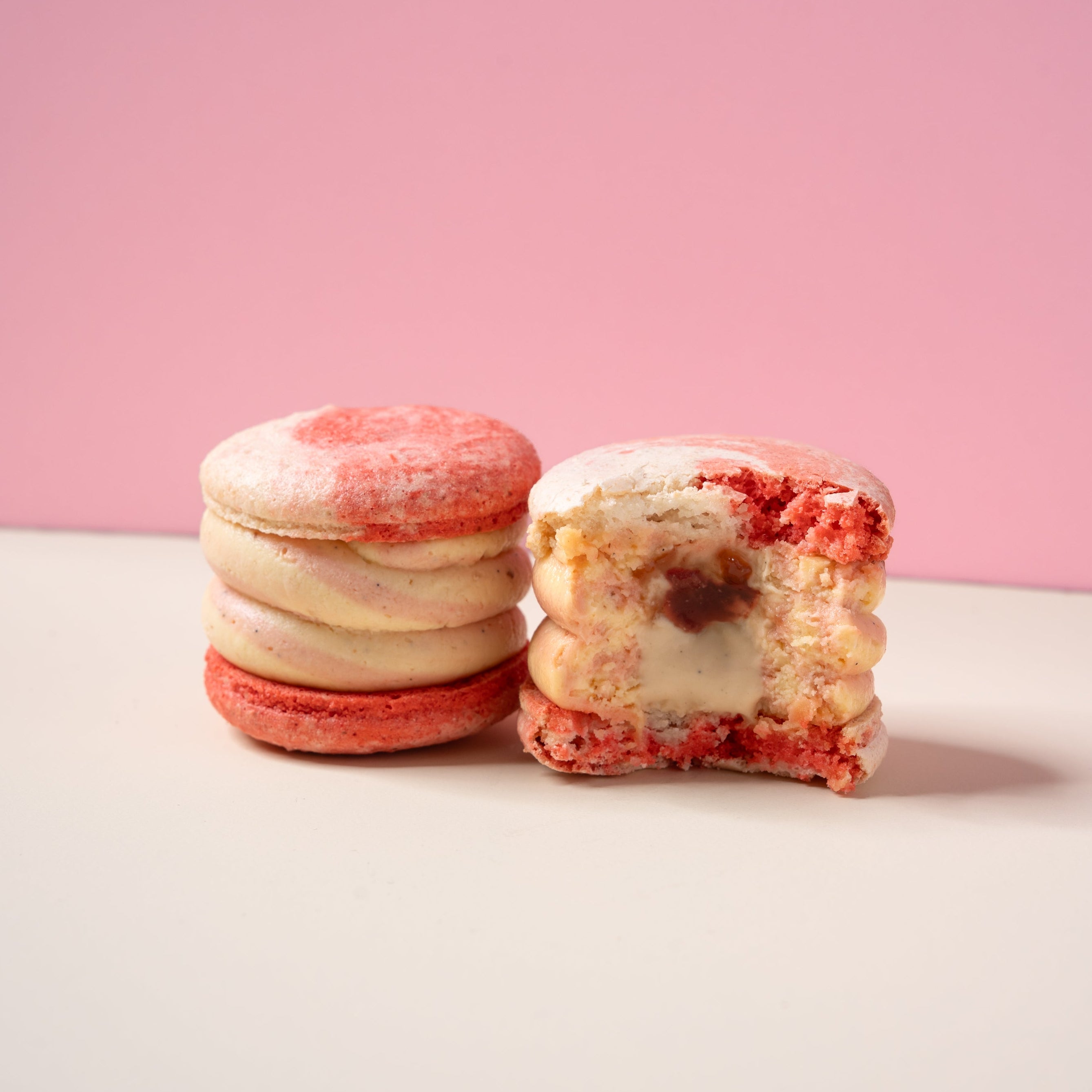 Strawberry Basque Cheesecake Fatcaron