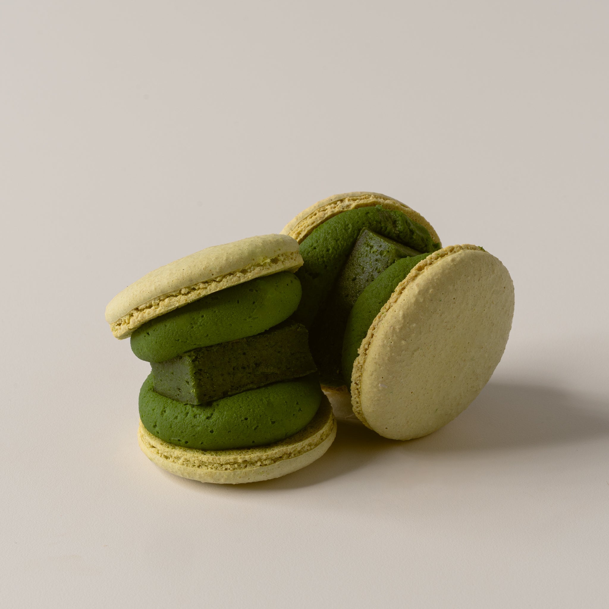 Fudgy Matcha Fatcaron